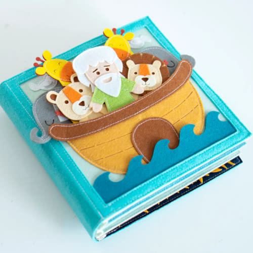 Bible Stories Quiet Book | Toddler Busy Book | Little Cloudy