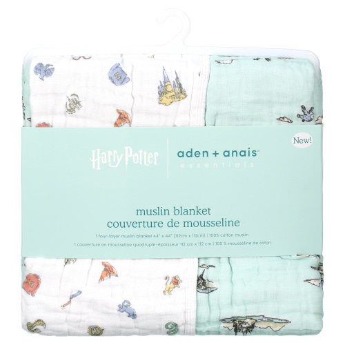 Harry Potter HogwartsMuslin Blanket