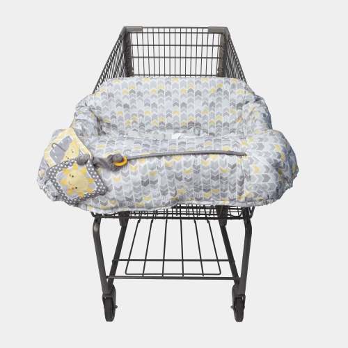 Shopping Cart and High Chair Cover- SUNSHINE GRAY