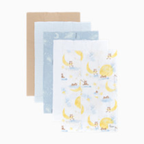 Burt's Bees Baby Organic Burp Cloth (5 Pack) - Celestial