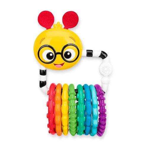 Baby Einstein Cals Connectors Sensory Toy with Textured Links, Ages 0+ Months and Up