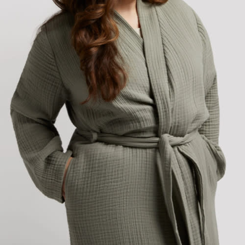 Cloud Cotton Robe (Moss) – Parachute Home