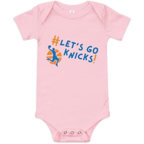 Baby Basketball Fan Onesie, New York Team.