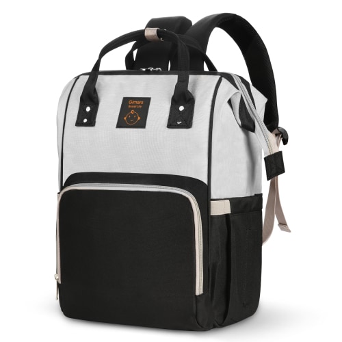 Campmoy Adjustable Shoulder Strap Large Capacity Waterproof Backpack Diaper Bags, Multi-color