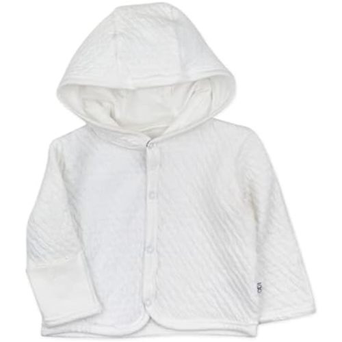 HonestBaby Front Hooded Jackets, Side-snap Top, Hoodies in Cozy 100% Organic Cotton Infant Baby Boys, Girls, Unisex