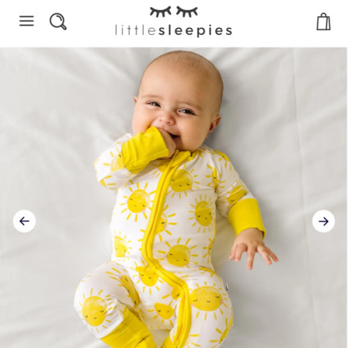 Sunshine Zippy - Little Sleepies