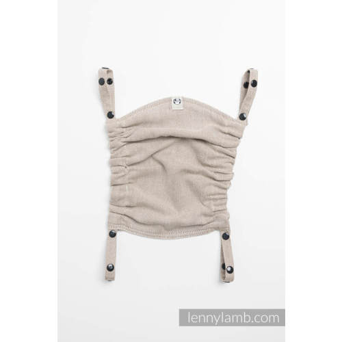 Baby carrier hood (100% cotton) - PEANUT BUTTER