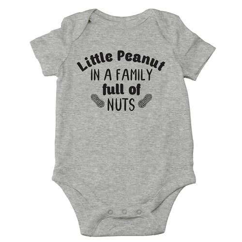 CBTwear Little Peanut Baby Bodysuit - Adorable Boy Girl Romper Clothing Funny Cute Infant Outfit Unisex
