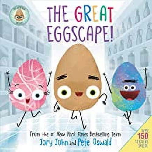 The Good Egg Presents: the Great Eggscape!: Over 150 Stickers Inside: an Easter and Springtime Book for Kids (Hardcover)