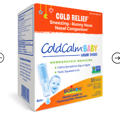 ColdCalm® Liquid Doses | Boiron USA