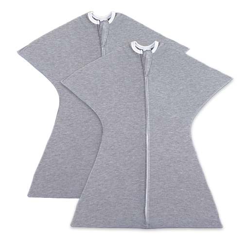 Classic Heather Zipadee-Zip Swaddle Transition - Bundle of 2 (Size XS)