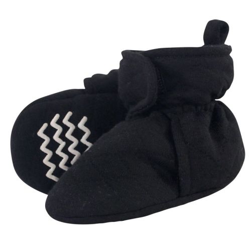 Hudson Baby Baby and Toddler Quilted Booties, Black