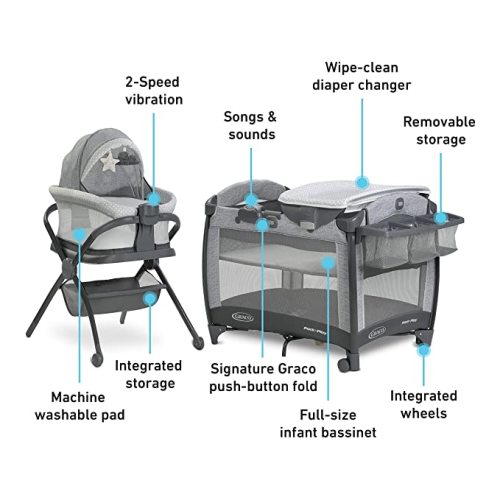Graco® Pack ‘n Play® Day2Dream™ Bassinet Deluxe Playard