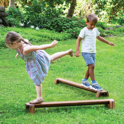 Acadia Outdoor Balance Beam Set of 2 – Guidecraft
