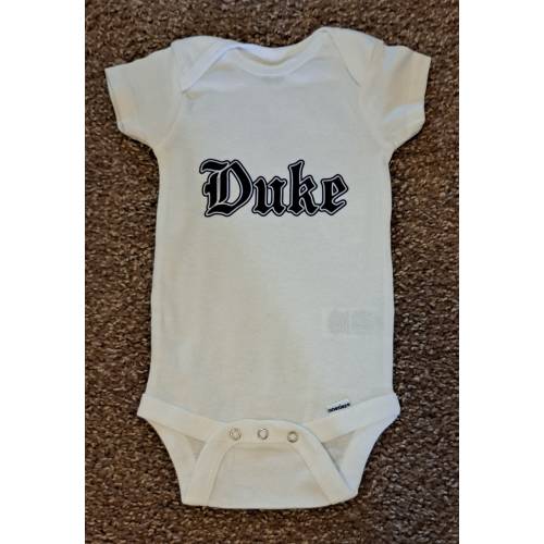 Duke Infant Short Sleeved Body Suit
