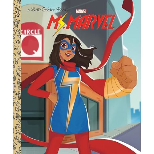 Kamala Khan: Ms. Marvel Little Golden Book (Marvel Ms. Marvel) Hardcover – Picture Book, April 5, 2022