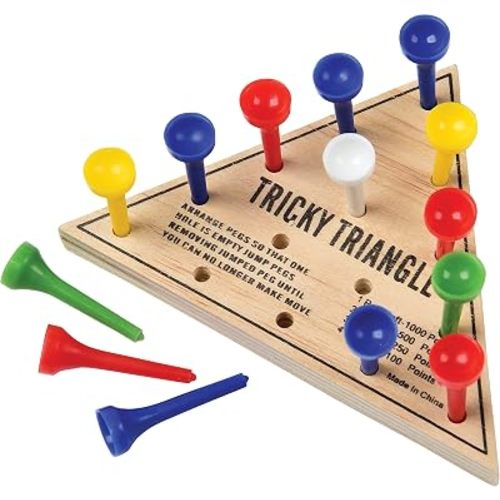 U.S. Toy Tricky Triangle Game - Travel Games, Assorted, MU845