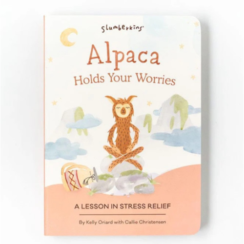 Comforting Kids With Anxiety - Alpaca Anxiety Book – Slumberkins