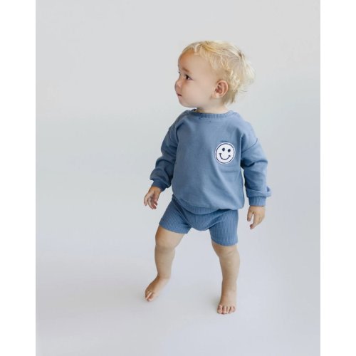 Biker Shorts Set | Blue