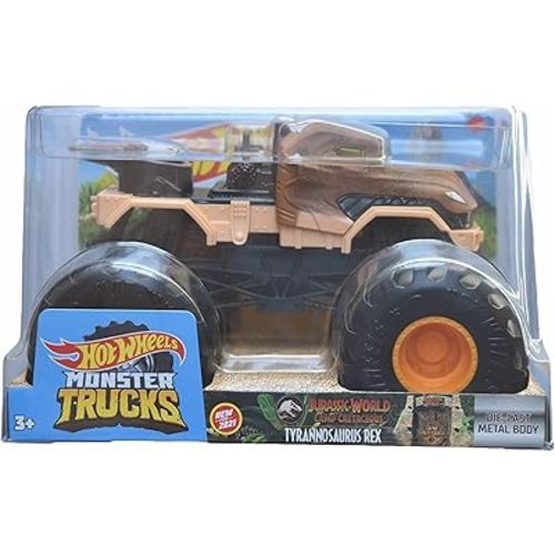 Hot Wheels Monster Trucks Tyrannosaurus Rex, 1:24 Scale die cast 2021