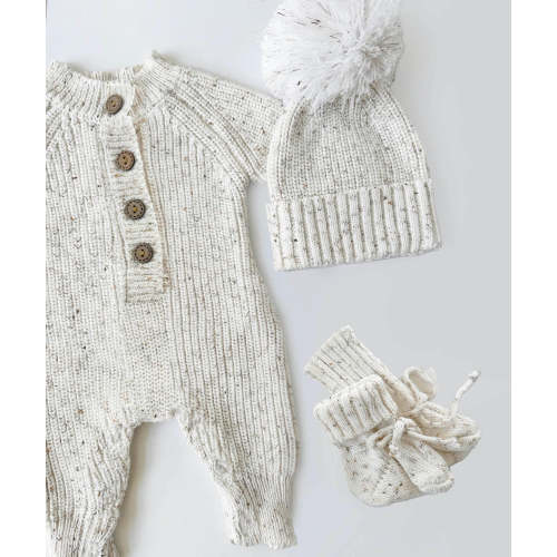 Coco Speckle Harper Jumpsuit Set – Olive and Cradle