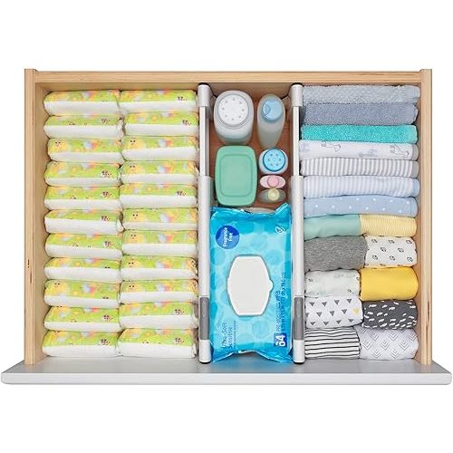 OXO Tot Expandable Dresser Drawer Divider - 2 Pack