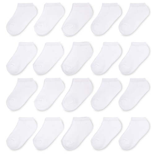 Wonder Nation Infant and Toddler Low- Cut Socks, 20-Pack, Sizes 0M-5T