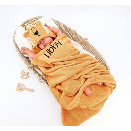 Personalized Baby Hooded Towel, Newborn Baby Gift, Kids Towel with Embroidered Name Personalised,Bath Time,Baby Shower Gift