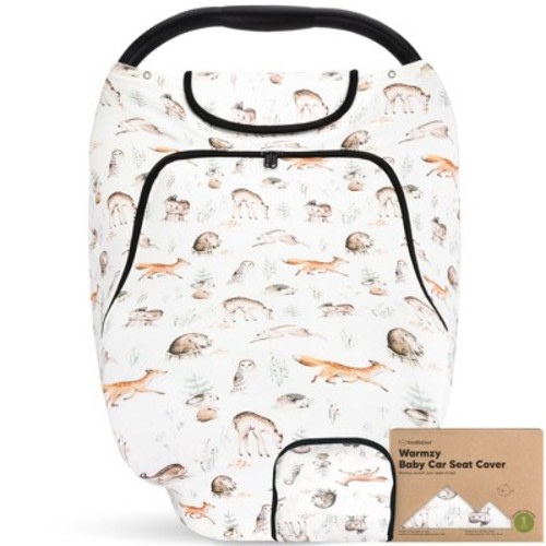 KeaBabies Baby Car Seat Cover for Spring, Autumn, Winter, Universal Stretch Fit Car Seat Covers for Babies