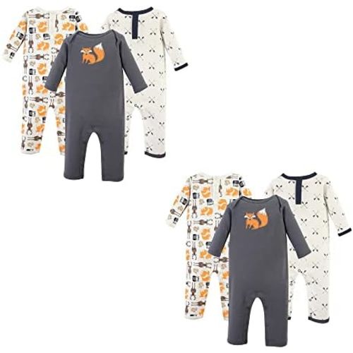 Hudson Baby unisex-child Cotton Coveralls