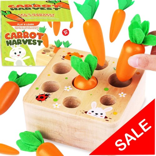 Best Seller: Carrots Harvest Box – Project Montessori