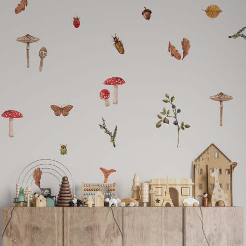 Mushrooms Wall Decals