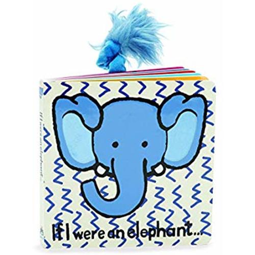 Jellycat Baby Touch and Feel Board Books, If I were an Elephant