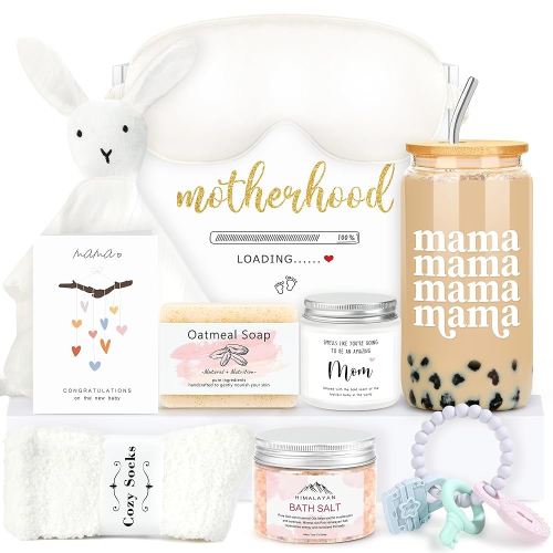 New Mom Care Package After Baby New Mom Gift Basket New Mom Gifts for Women After Birth Postpartum Gifts for Mom Baby Shower Gifts for Mom Cool Gifts for New Mom First Time Mom Gifts New Mom Gift Set