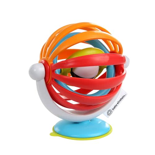 Baby Einstein Sticky Spinner BPA-free Suction Cup High Chair Activity Toy and Tray Toy for Early Development, 3mo+