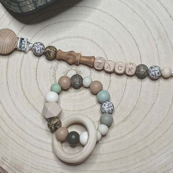 Duck Call Pacifier Clip Safe Unique Baby Boy