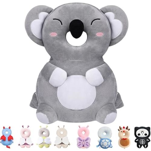 Baby Head Protector Backpack for Falling Crawling and Walking Toddler Essentials Harness Infant Koala Toys Helmets Baby Essentials Must Have 0.5-2 Years