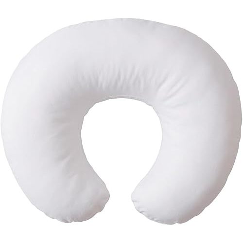 Nursing Pillow, Breastfeeding Pillows with Removable Cover for Mom with Breathable Filling, Ergonomic Baby Feeding Essentials for Bottle and Breastfeeding (Naked Pillow-New)