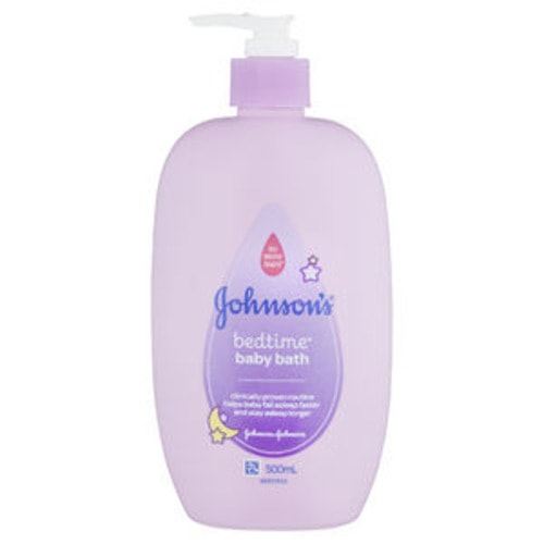 Johnson's Bedtime Gentle Calming Jasmine & Lily Scented Tear-Free Baby Bath | 500mL