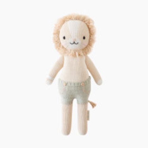 cuddle+kind Hand-Knit Doll - Sawyer The Lion, Little 13"