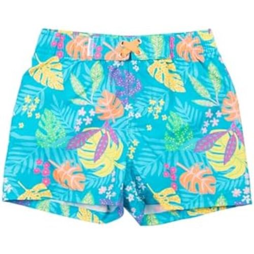 RUGGEDBUTTS Boys UPF50+ Sun Protection Fruits & Florals Swim Trunks