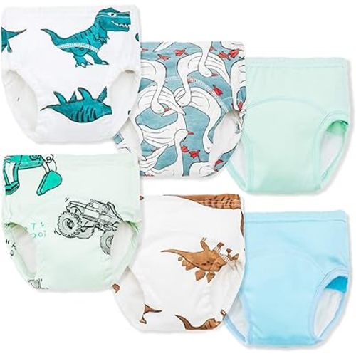 Joyo roy 1T Potty Training Pullups Underwear for Boys Toddler Training Potty Training Panties Training Panties Little Boys Underwear 100% Cotton Potty Training Potty Easy Ups Training