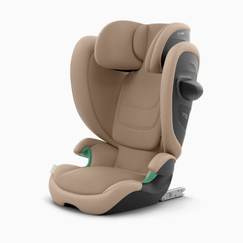 Solution G2 Folding Travel High-Back Booster - Almond Beige