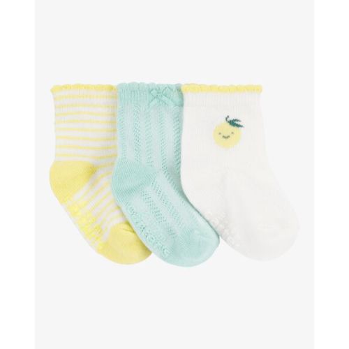Baby Lemon 3-Pack Socks - Carter's | Carter's