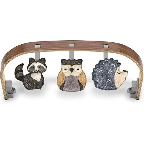 UPPAbaby Mira Forest Fun Toy Bar/Easily Attaches to Baby Bouncer/Sensory Entertainment
