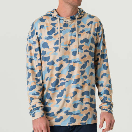 Performance Hoodie - Rockport Camo – BURLEBO