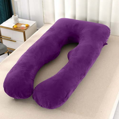 Deals of The Day Clearance! Gosuguu U-Shaped Maternity Pillow, Washable Removable Pillow Cover for Pregnant Women, Comfort Support Pillow for Sleep and Relaxation during Pregnancy