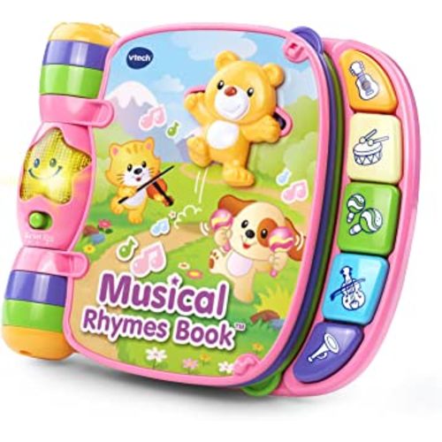 VTech Musical Rhymes Book, Pink