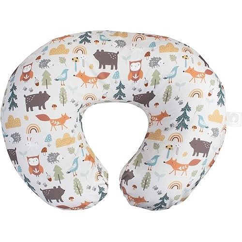 Boppy Nursing Pillow Cover, Spice Woodland, Cotton Blend, Fits the Original Support for Breastfeeding, Bottle Feeding and Bonding, Cover Only, Sold Separately