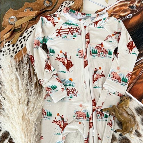 Old Faithful Double Zipper Pajama